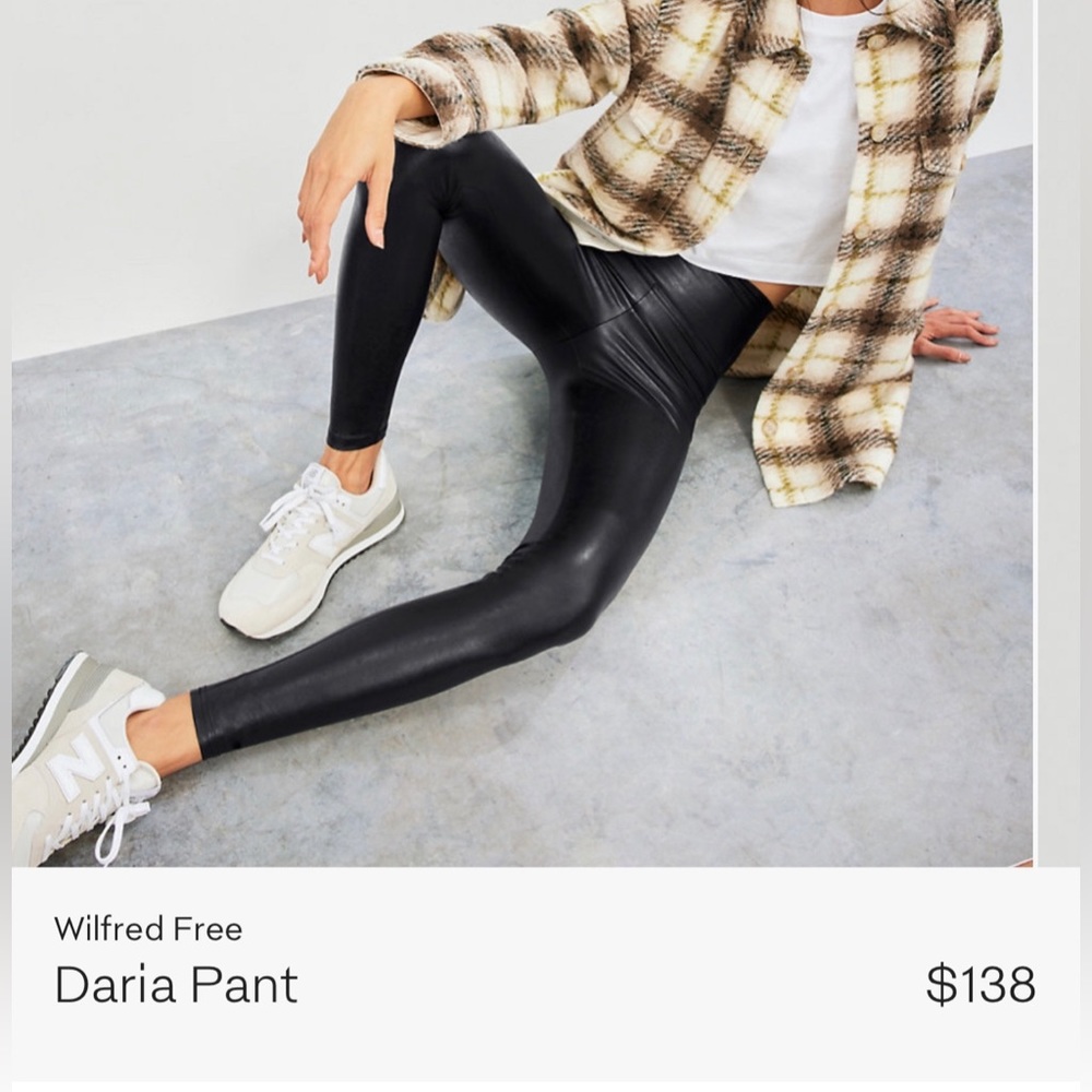 Aritzia Wilfred Free Daria Pant